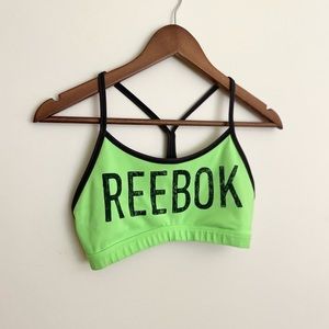 Reebok | Skinny Strap Graphic Sports Bra